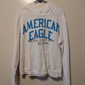 White American Eagle Hoodie